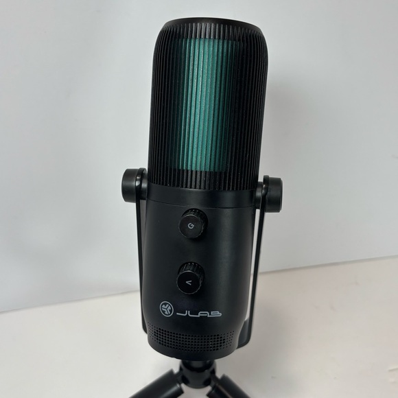 JLab Talk Pro Black USB Plug & Play Professional Microphone W/Stand - Tested - Picture 4 of 6